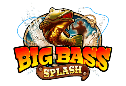 Big Bass Splash logo with a giant bass fish and orange gradient lettering